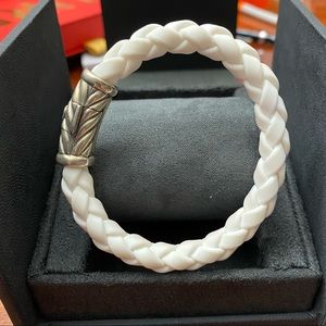 David Yurman Magnetized bracelet silver lock